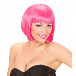 Αποκριάτικη Ροζ Περούκα που Φωσφορίζει σε UV Light
